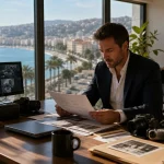 Détective privé à Nice recherchant des preuves et indices professionnels